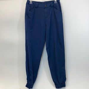 Patagonia size 6 navy blue edge win joggers pants